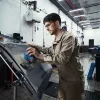 BOSCH 06013A5020 GEX 185-LI Akumulátorová excentercsiszoló (bez batérie a nabíjačky)