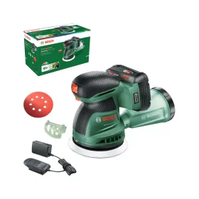   BOSCH 06033E4102 UniversalOrbit 18V-20 Akumulátorová Excentercsiszoló (2,0 Ah akkuval; AL18V20 töltővel)