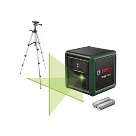   BOSCH 0603663C03 Quigo krížový lúč zöld nivelačný laser + BT 150 állvány + 2 db 1.5V LR03 (AAA)