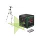 BOSCH 0603663C03 Quigo keresztvonalas zöld szintezőlézer + BT 150 állvány + 2 db 1.5V LR03 (AAA)
