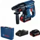 BOSCH 0611911121 GBH 180- LI (2x4.0Ah + GAL 18V-40) Akumulátorová, szénkefementes vŕtacie kladivo SDS-Plus v kufri