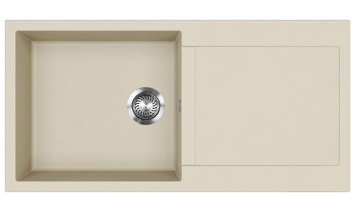 EVIDO Cubo XL 6S granitový drez, 1000 x 500 mm, béžová