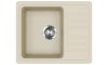 EVIDO Home 45S compact granitový drez, 575 x 460 mm, béžová