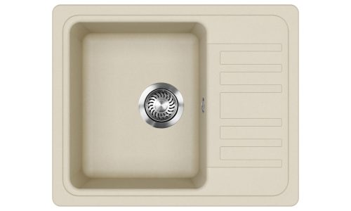EVIDO Home 45S compact granitový drez, 575 x 460 mm, béžová