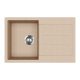 EVIDO Cubo 45S gránit mosogató, 780 x 500mm, avena