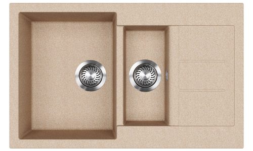 EVIDO Cubo 6S granitový drez, avena