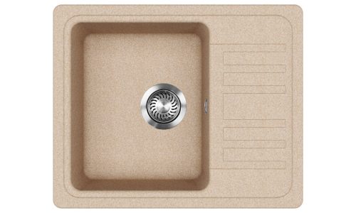 EVIDO Home 45S compact gránit mosogató,575 x 460 mm, avena