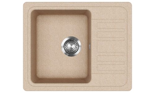 EVIDO Home 45S compact granitový drez, 575 x 460 mm, avena