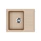 EVIDO Home 45S compact granitový drez, 575 x 460 mm, avena