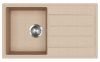 EVIDO Easy 45S gránit mosogató, 760 x 440 mm, avena