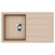 EVIDO Easy 45S granitový drez, 760 x 440 mm, avena