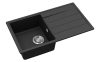 EVIDO Easy 45S granitový drez, 760 x 440 mm, antracit