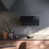 FALMEC VERSO fali páraelszívó, 85 cm, fekete üveg