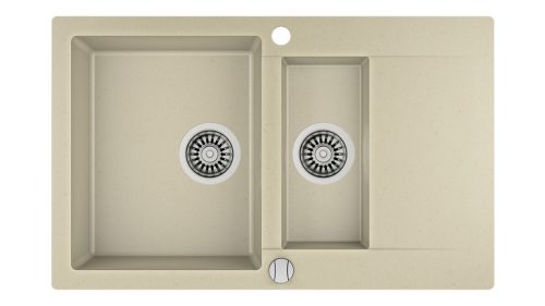 Teka Clivo 60 BT-Q Beépíthető gránit mosogató Topázbézs