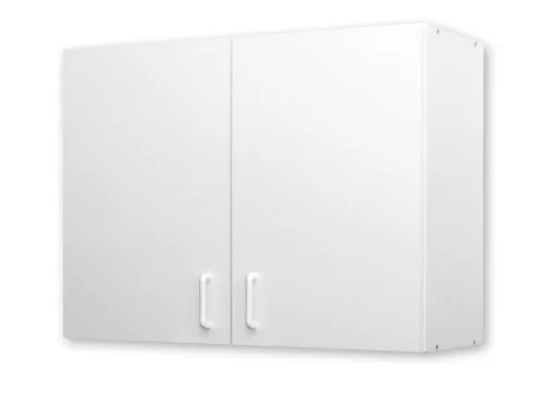 Felsőszekrény nyílóajtós 100x30, fehér korpusz/fehér front