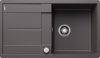 BLANCO METRA 5S-F bridlicová šedá s excentrom, ZAPUSTENÉ DO DOSKY