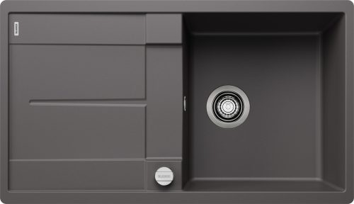 BLANCO METRA 5S-F bridlicová šedá s excentrom, ZAPUSTENÉ DO DOSKY