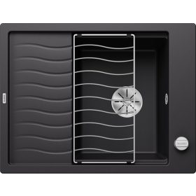 BLANCO ELON 45 S čierna s excentrom InFino