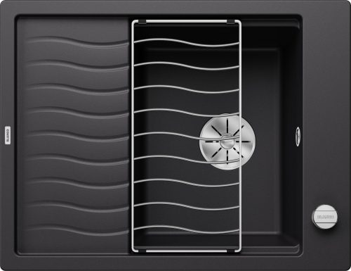 BLANCO ELON 45 S čierna s excentrom InFino