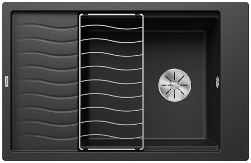 BLANCO ELON XL 6 S čierna bez excentra InFino