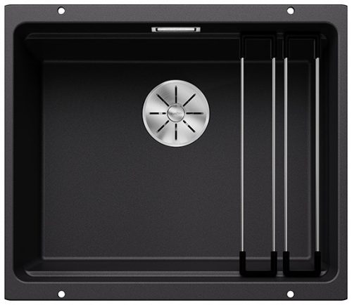 BLANCO ETAGON 500-U čierna so sifonom