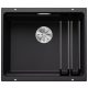 BLANCO ETAGON 500-U čierna so sifonom
