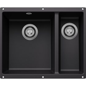 BLANCO ROTAN 340/160-U ľavý čierna bez excentra