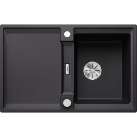 BLANCO ADIRA 45S čierna so sifonom, s excentrom