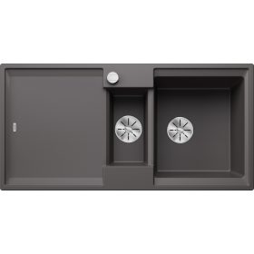 BLANCO ADIRA 6S bridlicová šedá so sifonom, s excentrom