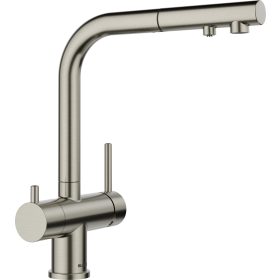 BLANCO FONTAS-S II satin platinum HD