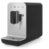 SMEG automatický kávovar, Collezione design, napeňovač mlieka funkcia, matná čierna