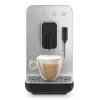 SMEG automatický kávovar, Collezione design, napeňovač mlieka funkcia, matná čierna