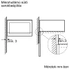 Bosch BFL553MS0 Home Connect vstavaný mikrovlnná rúra