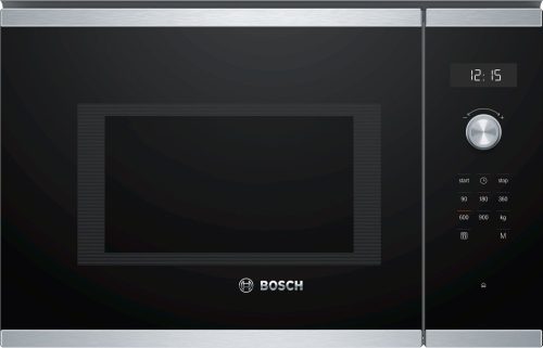 BOSCH BFL554MS0 Serie|6 Beépíthető mikrohullámú sütő | Nemesacél