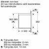 BOSCH BFL623MB3 Serie|2 Beépíthető mikrohullámú sütő | Fekete
