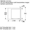 Bosch BFL623MB4 Home Connect vstavaný mikrovlnná rúra
