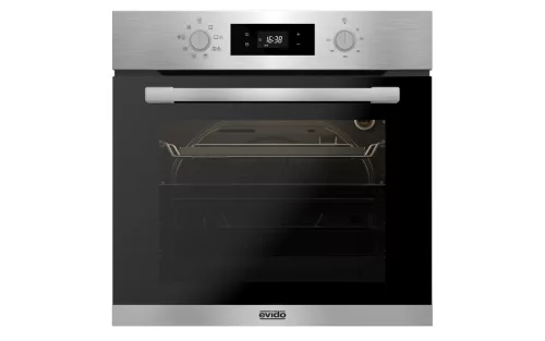 EVIDO LEVEL PRO 60X multifunkciós sütő, 60 cm, inox, AirFry és Pizza funkcióval