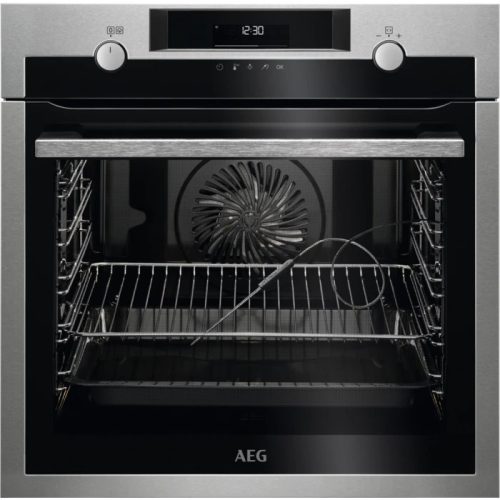 AEG BPE558370M Beépíthető sütő gőz funkcióval | Inox