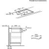 AEG CCE84779FB Beépíthető indukciós főzőlap beépített páraelszívóval | 83 cm