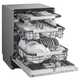 LG DB475TXS Teljesen beépíthető mosogatógép | 60 cm