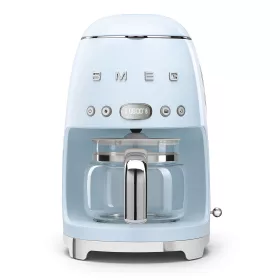 SMEG prekvapkávací kávovar, retro, svetlomodrá