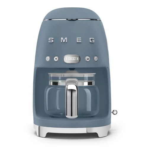 SMEG prekvapkávací kávovar, retro, matná búrková modrá