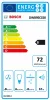Bosch DWB95CC60 LED nástenný kurtos paraelszivo —, B energiaosztály