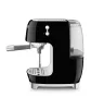SMEG ESPRESSO kávovar COLD BREW s funkciou, retro, čierna