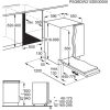 Electrolux EEQ47210L Teljesen beépíthető mosogatógép | 60 cm