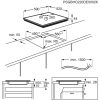 Electrolux EIS67453 SenseBoil&Fry beépíthető indukciós főzőlap | 60 cm