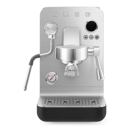 SMEG MINIPRO FÉLPROFESSZIONÁLIS KÁVÉFŐZŐ, retro, matt fekete