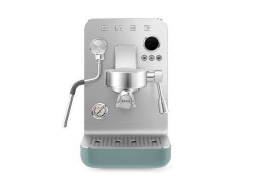 SMEG MINIPRO FÉLPROFESSZIONÁLIS KÁVÉFŐZŐ, retro, matt smaragdzöld