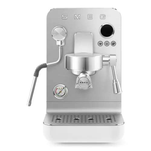 SMEG MINIPRO FÉLPROFESSZIONÁLIS KÁVÉFŐZŐ, Collezione design, matt fehér