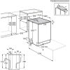 Electrolux ESM89300SX Szabadonálló mosogatógép | Inox | 60 cm